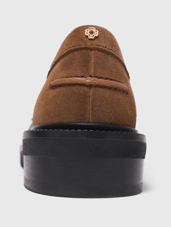 Mocassino in camoscio