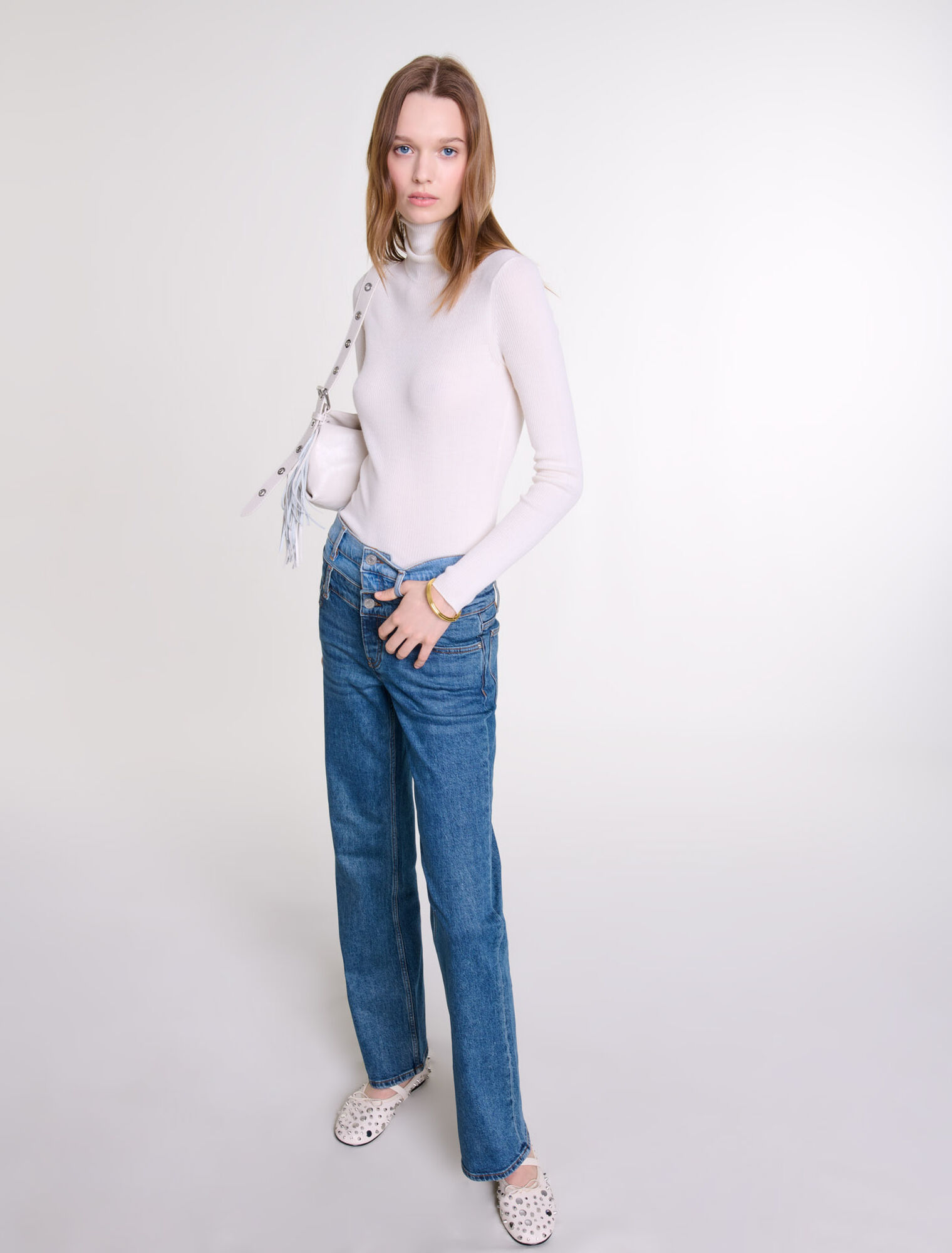 Jeans doppia cintura