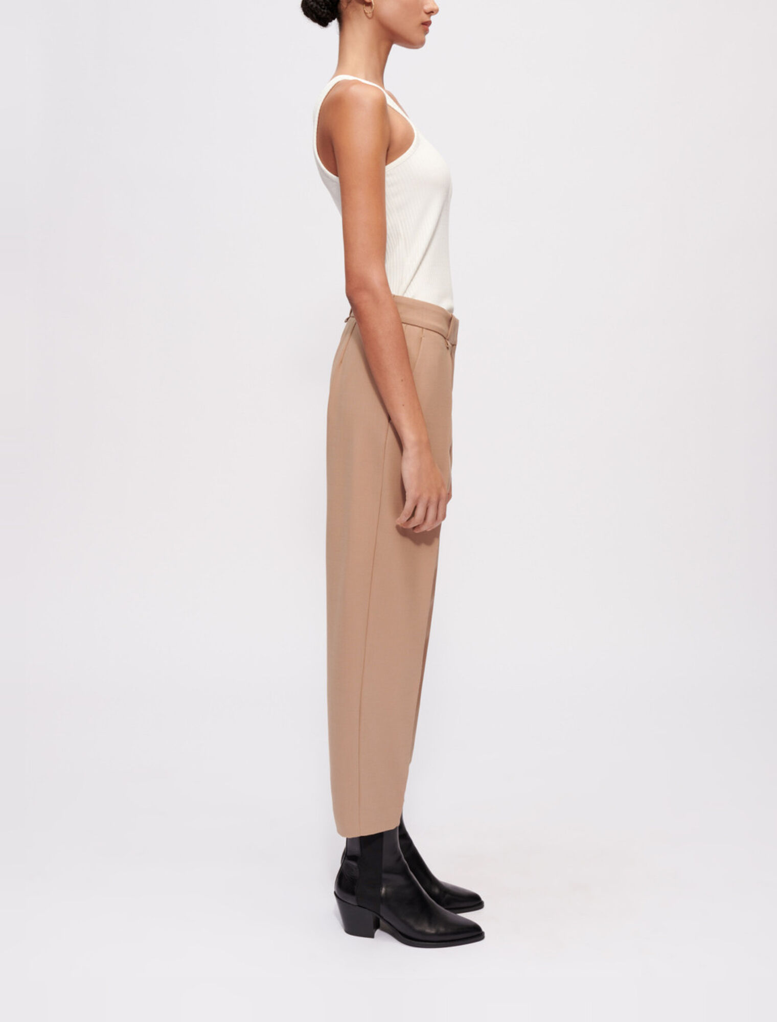 Pantaloni da abito plissettati