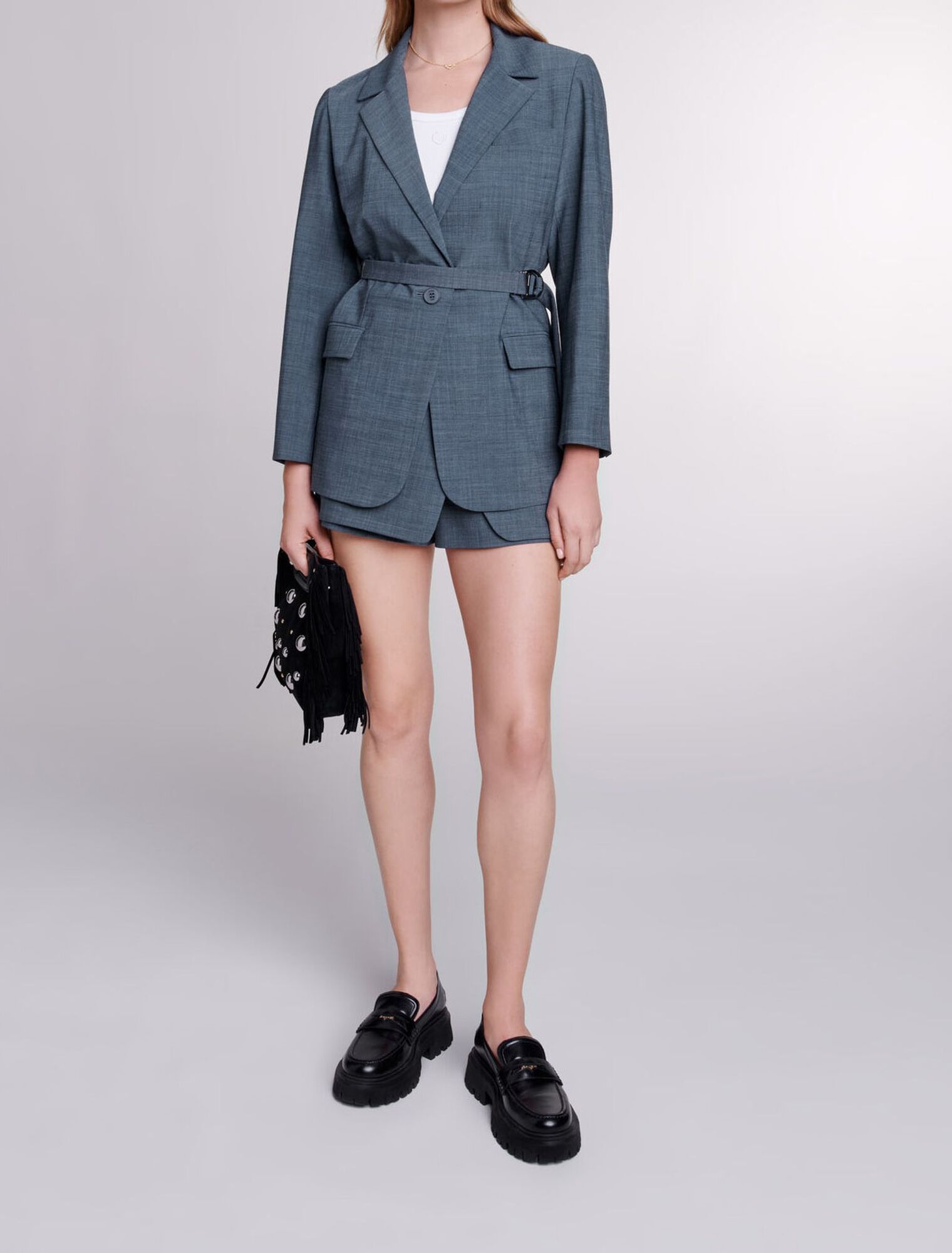 Shorts trompe l'œil