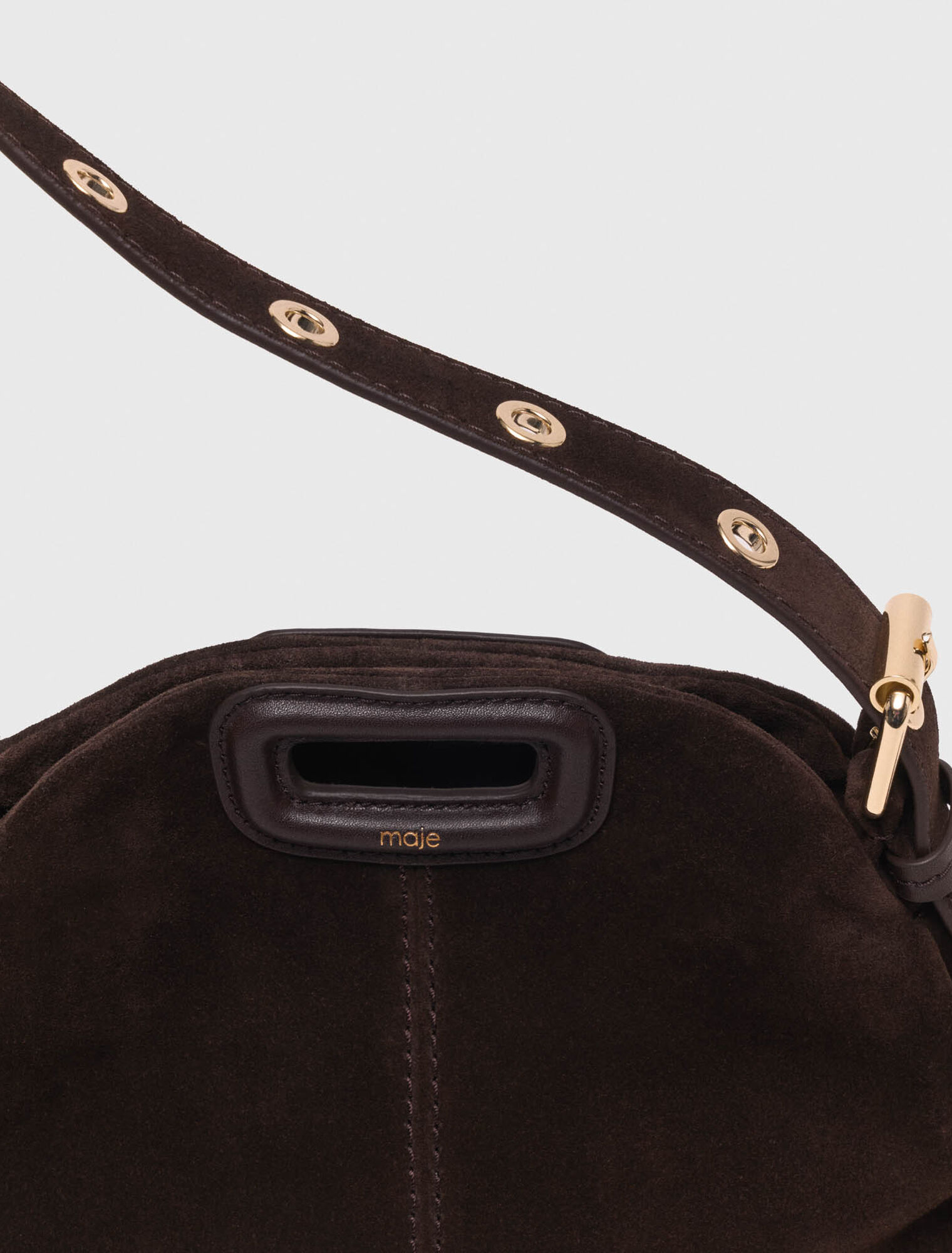 Borsa Miss M in pelle scamosciata