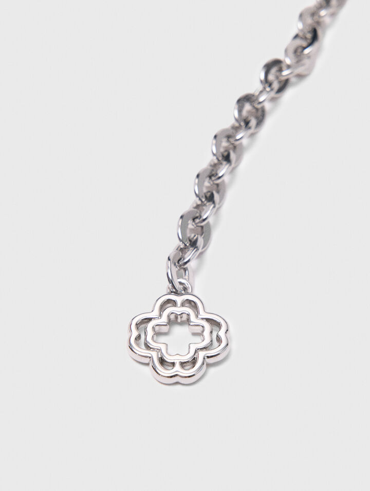 Cintura a catena con strass