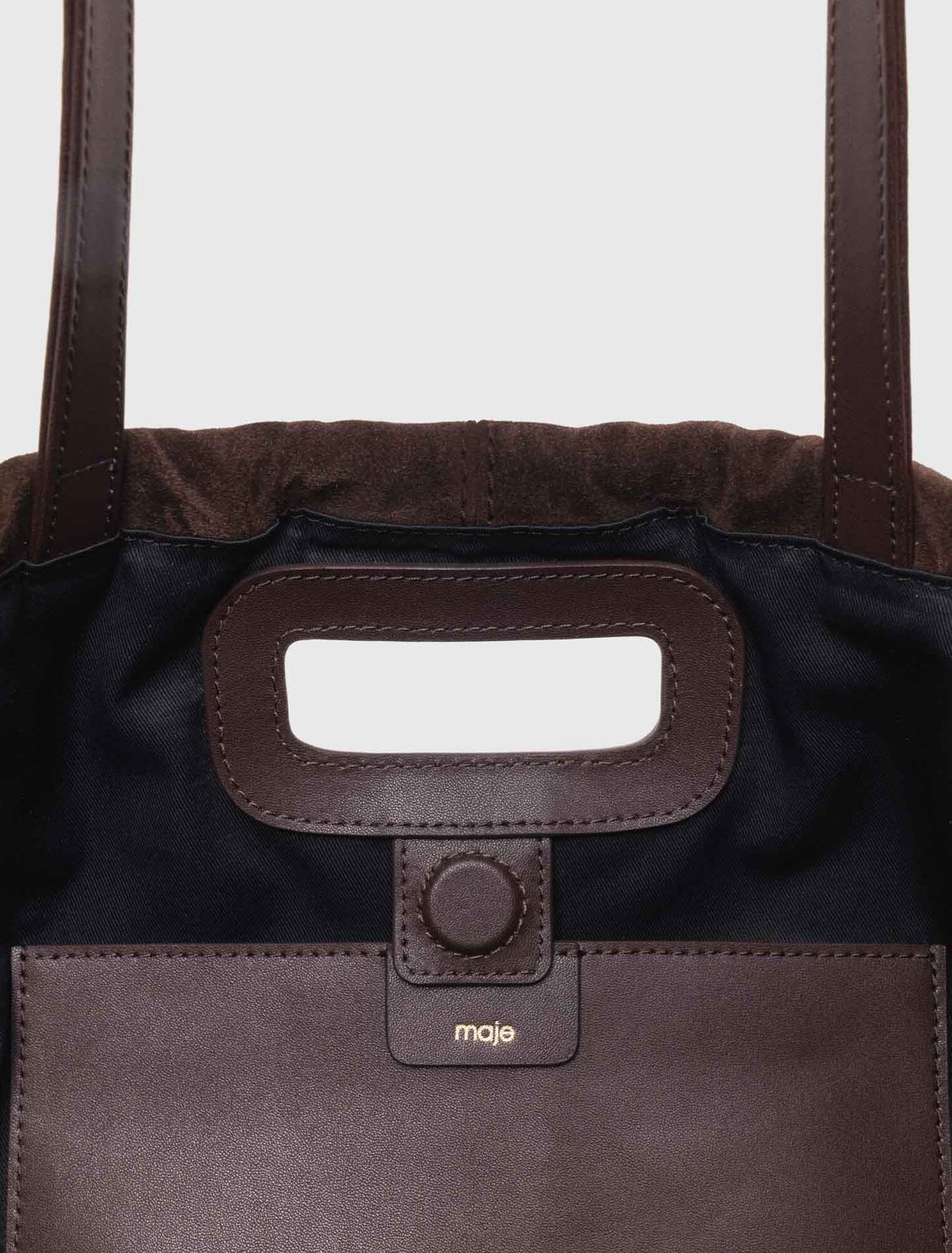 Borsa Miss M in pelle scamosciata