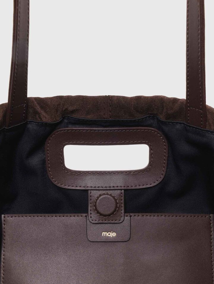 Borsa Miss M in pelle scamosciata