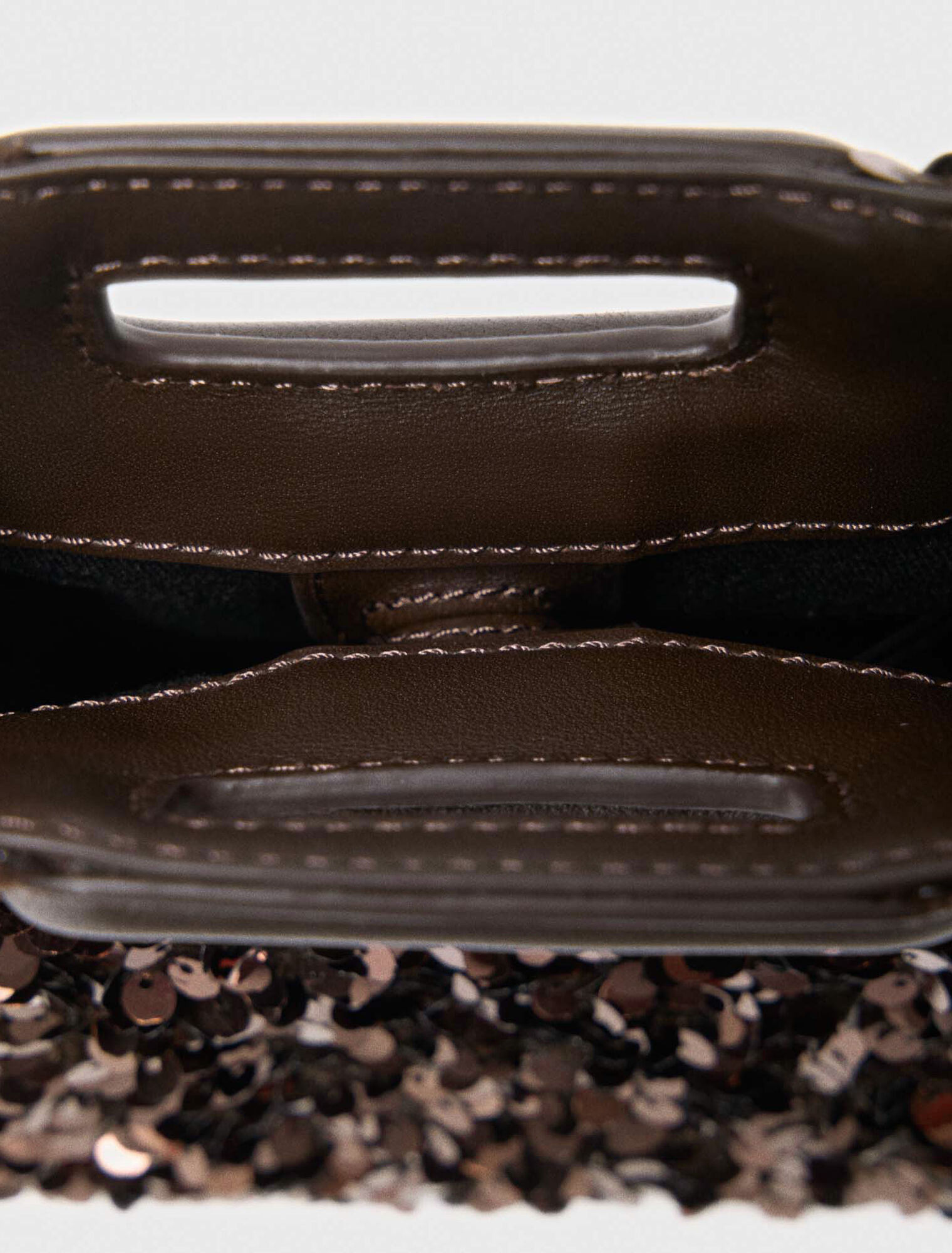 Mini-bag M con lustrini