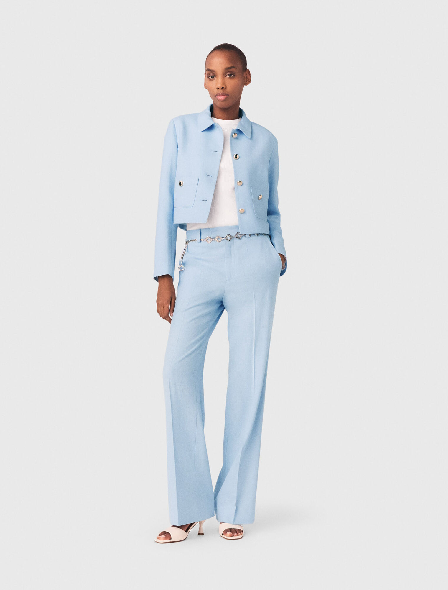 Giacca corta monopetto