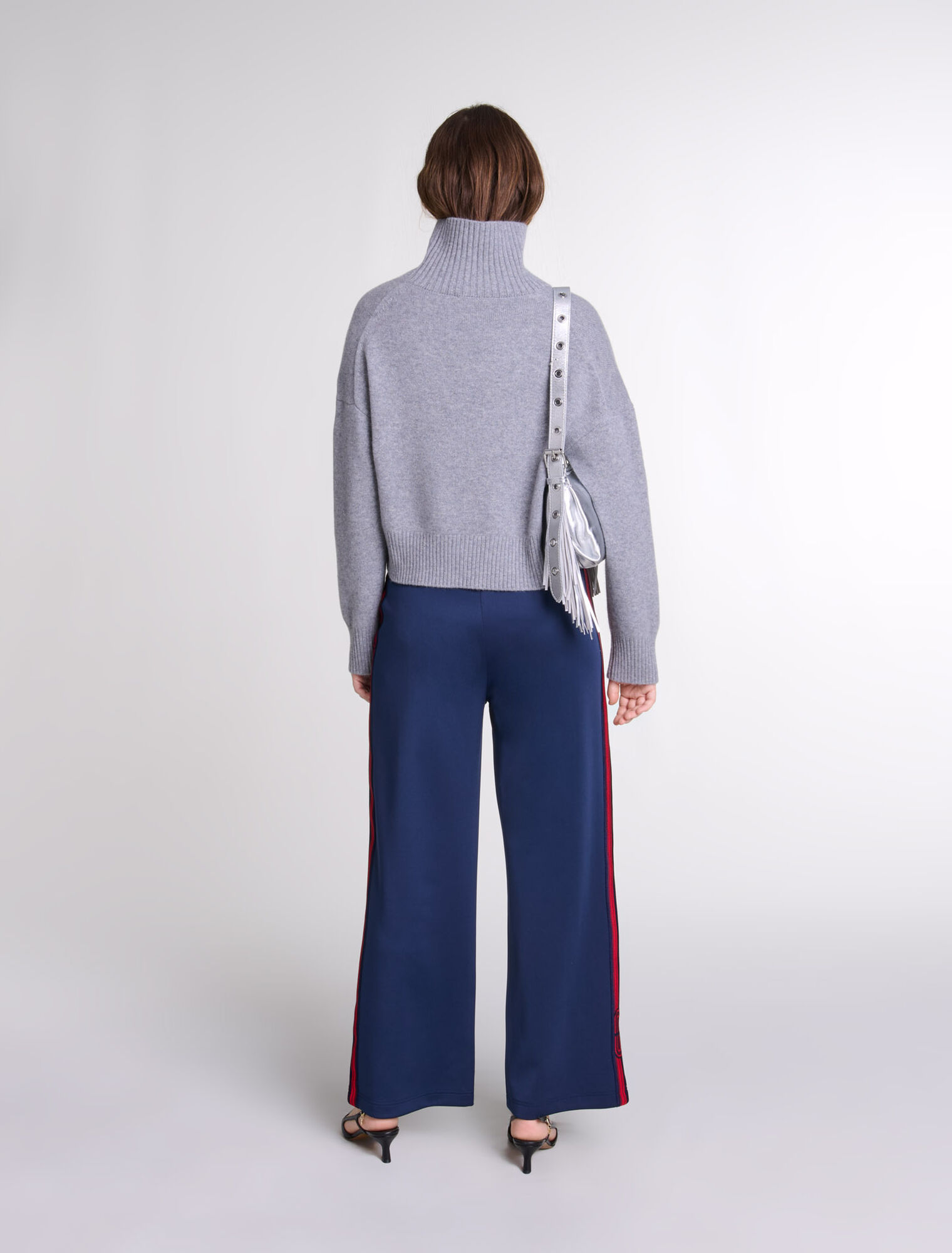Pantaloni con bande