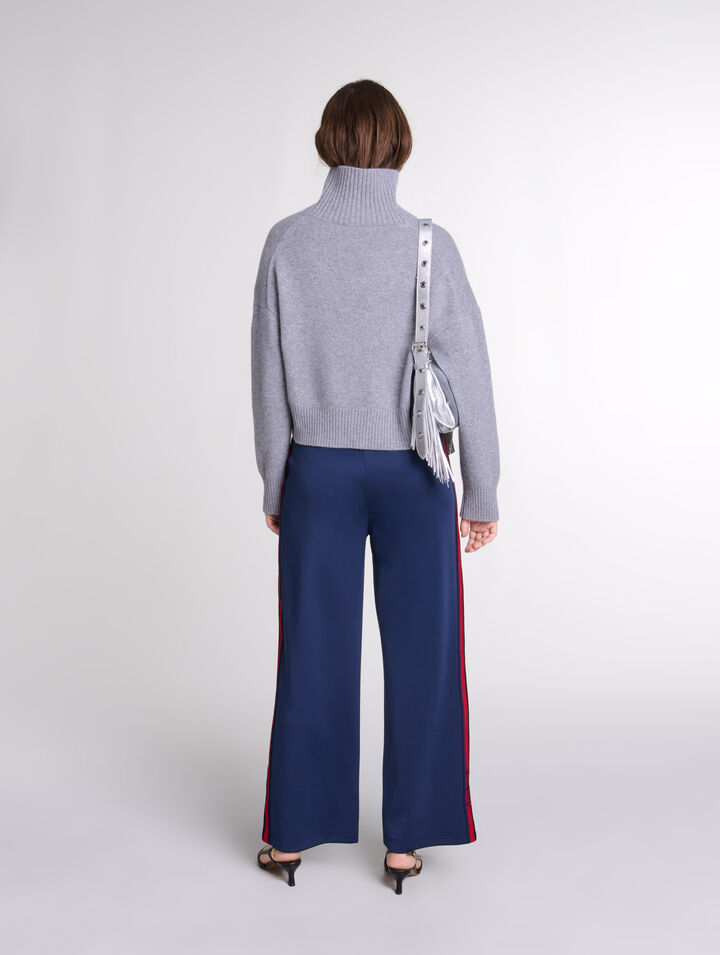 Pantaloni con bande