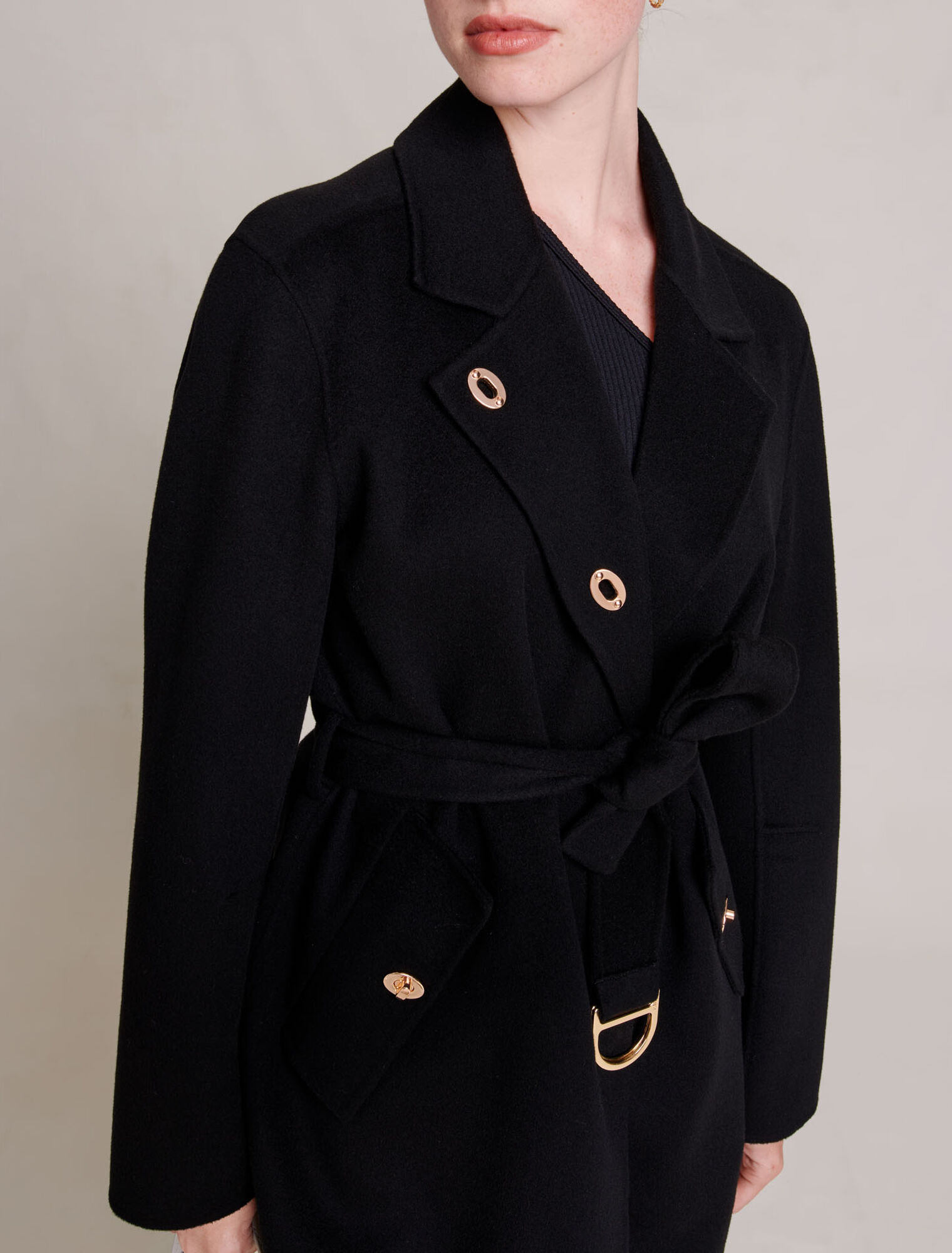 Manteau in tweed