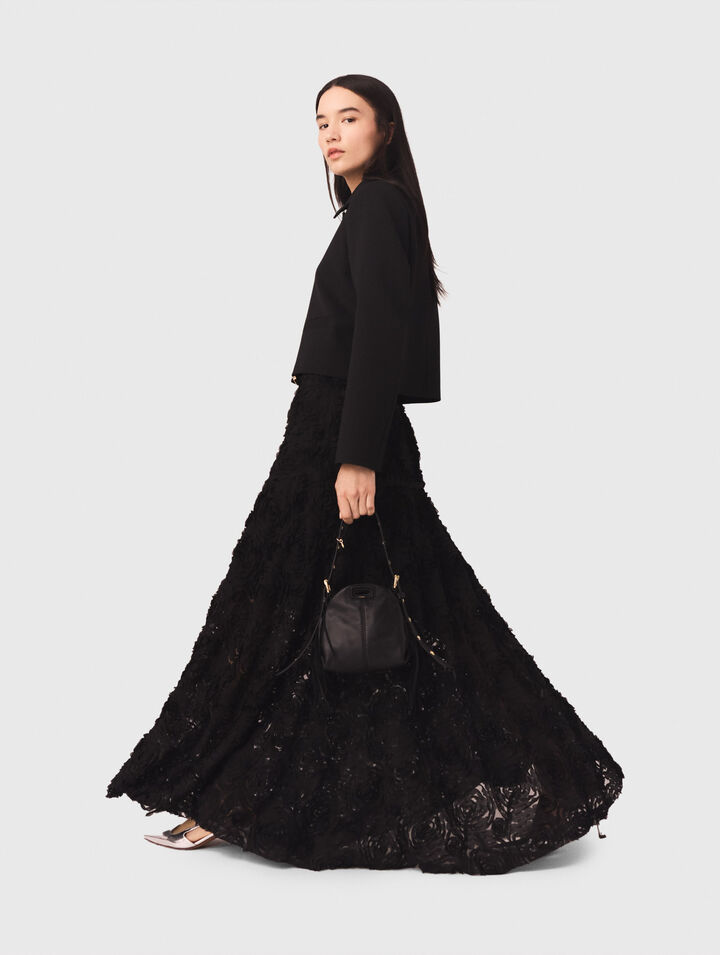 Gonna lunga ricamata