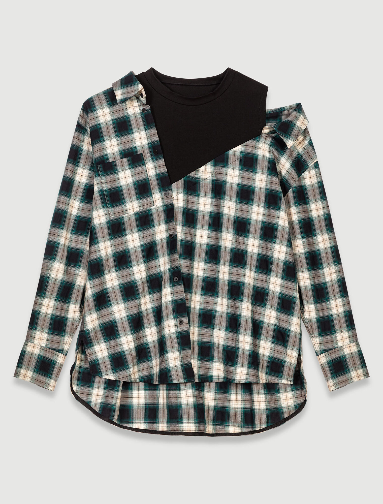 Camicia destrutturata