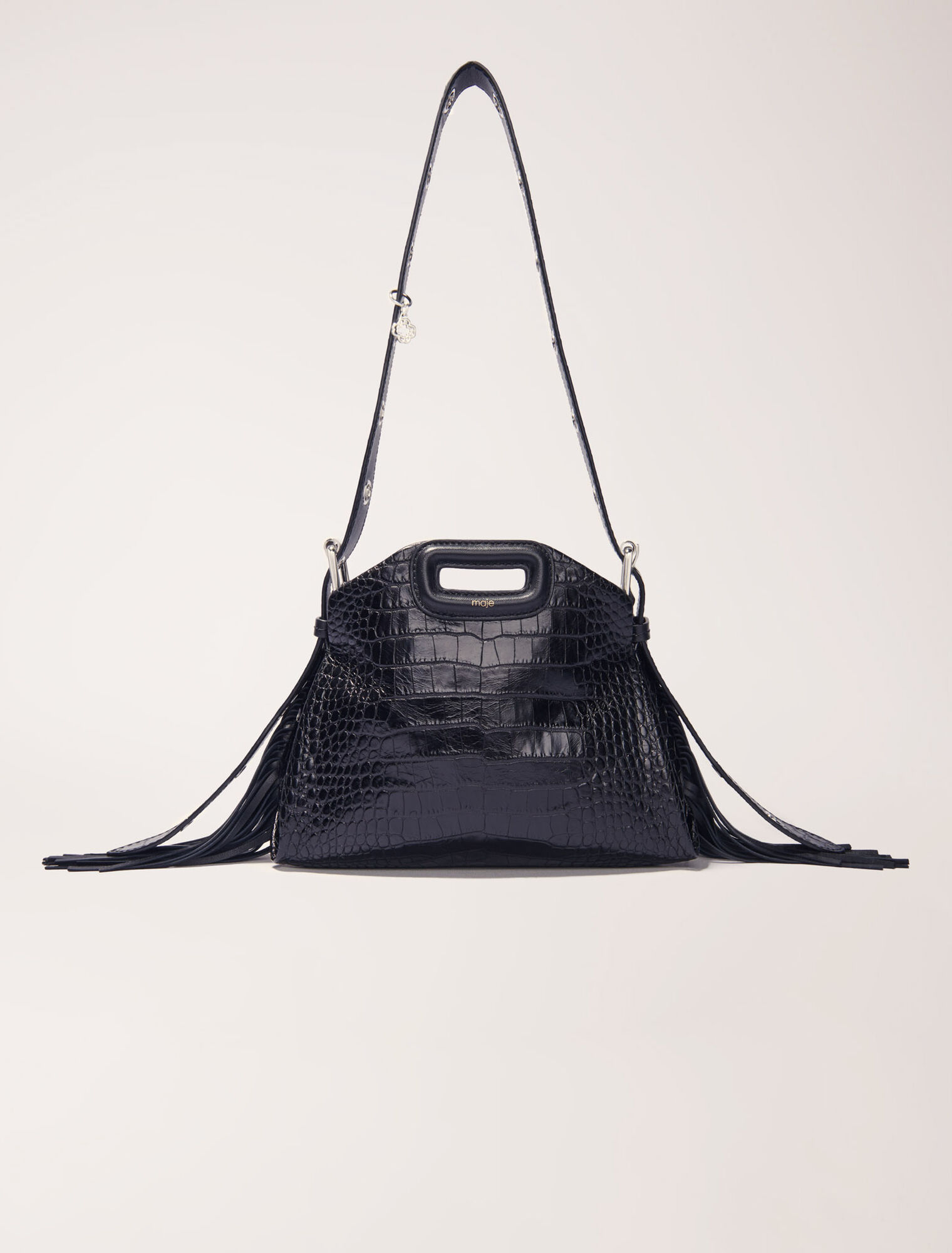 Borsa Miss M Mini in pelle goffrata