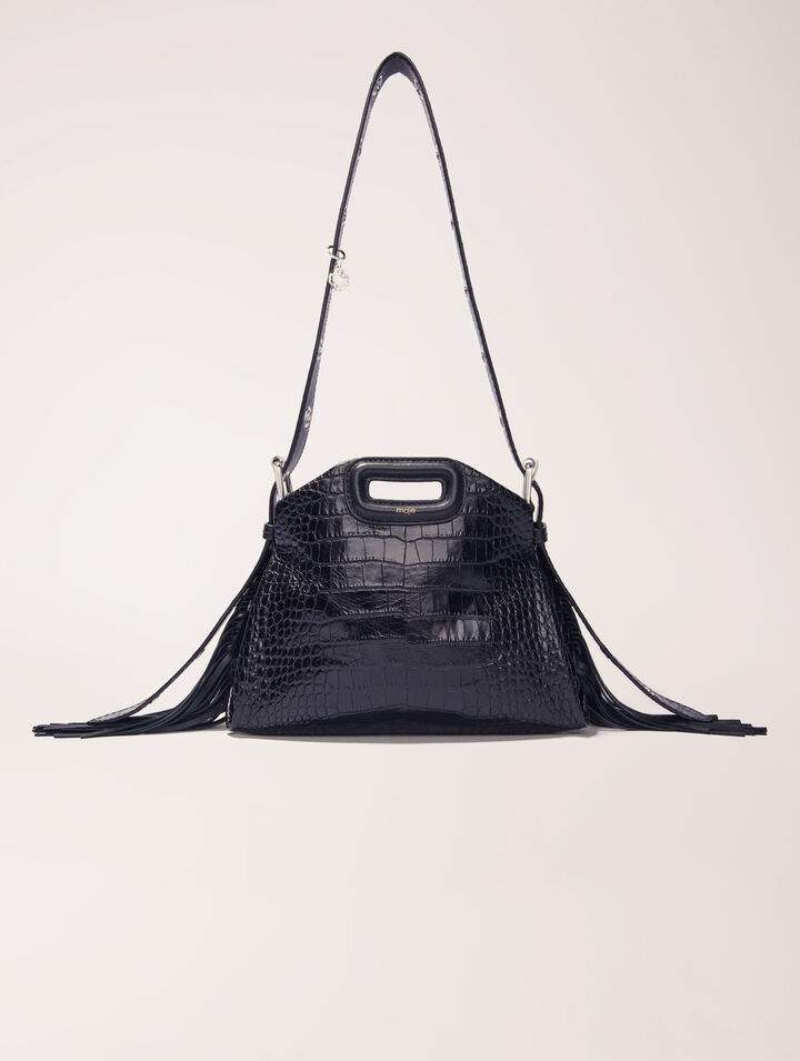 Borsa Miss M Mini in pelle goffrata