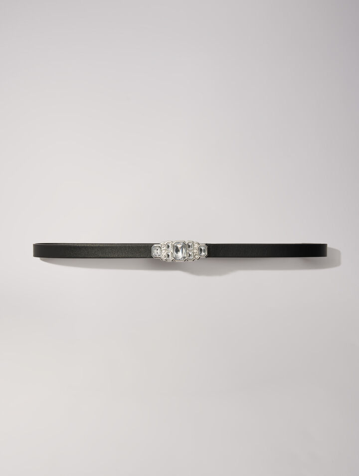 Cintura sottile con strass