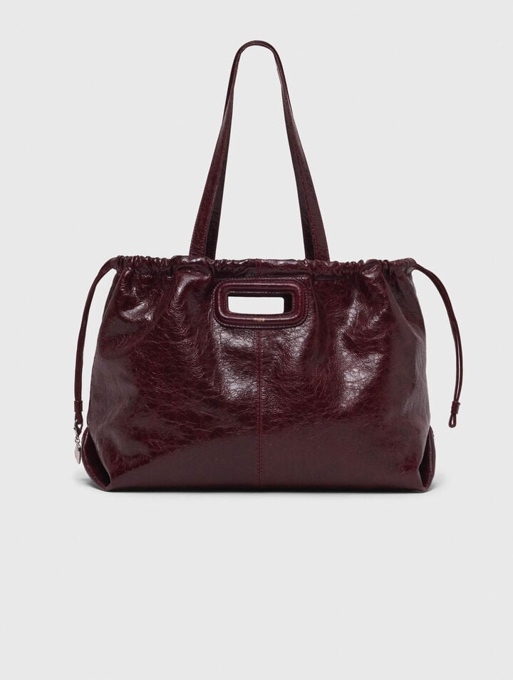 Borsa Miss M tote bag craquelé