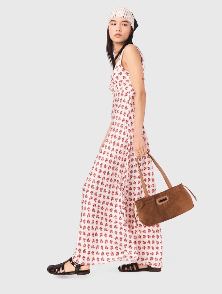 Abito in seta con stampa