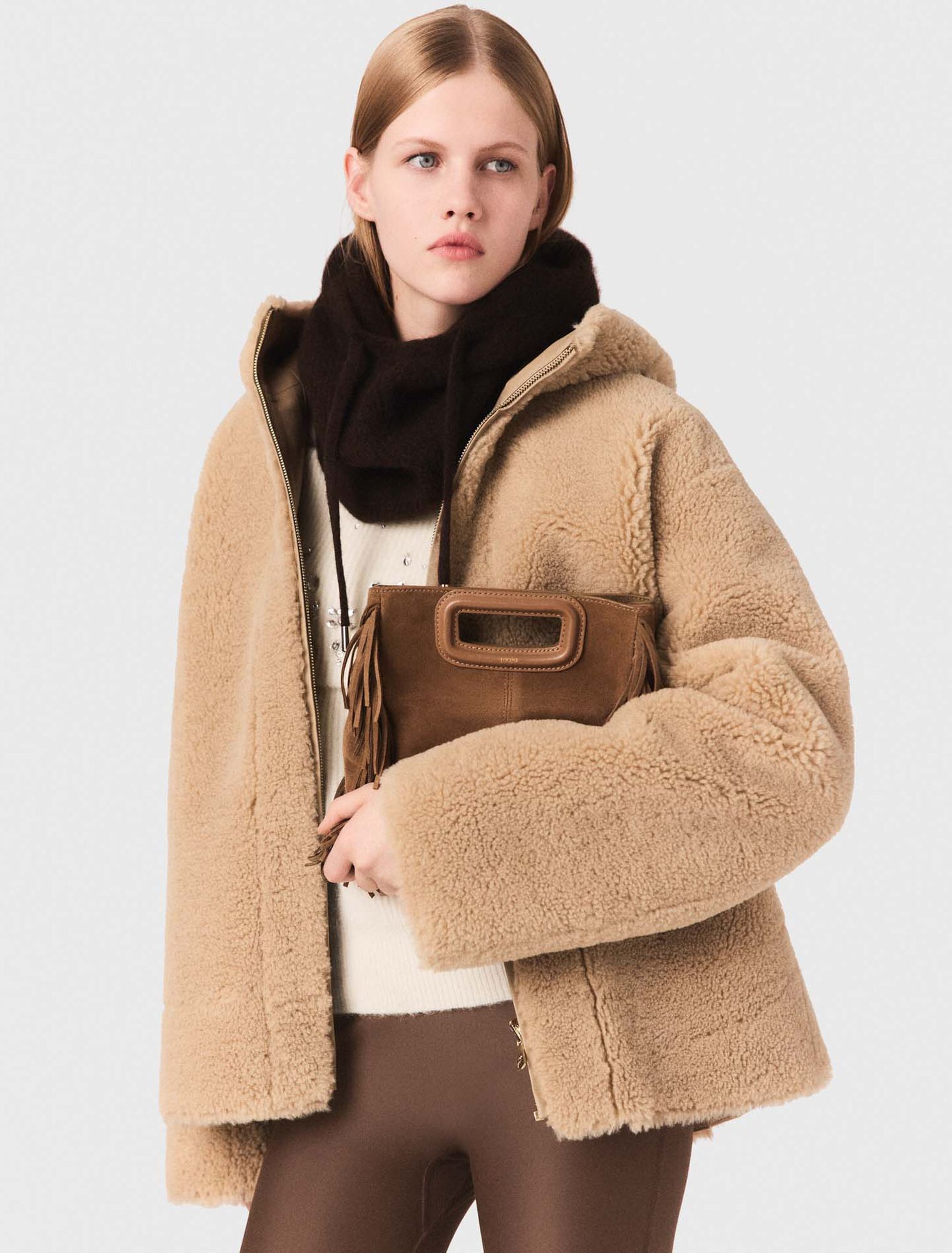 Cappotto reversibile con cappuccio