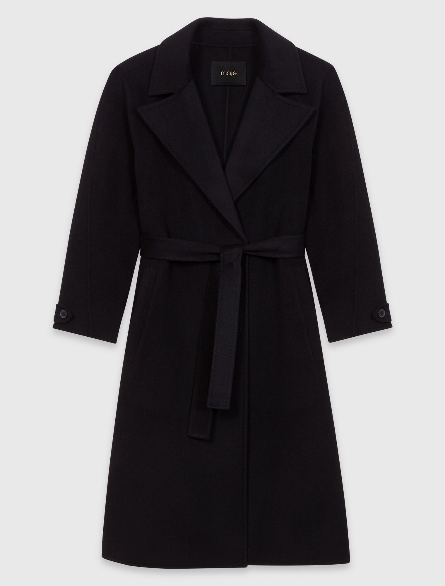 Cappotto double face medio lungo