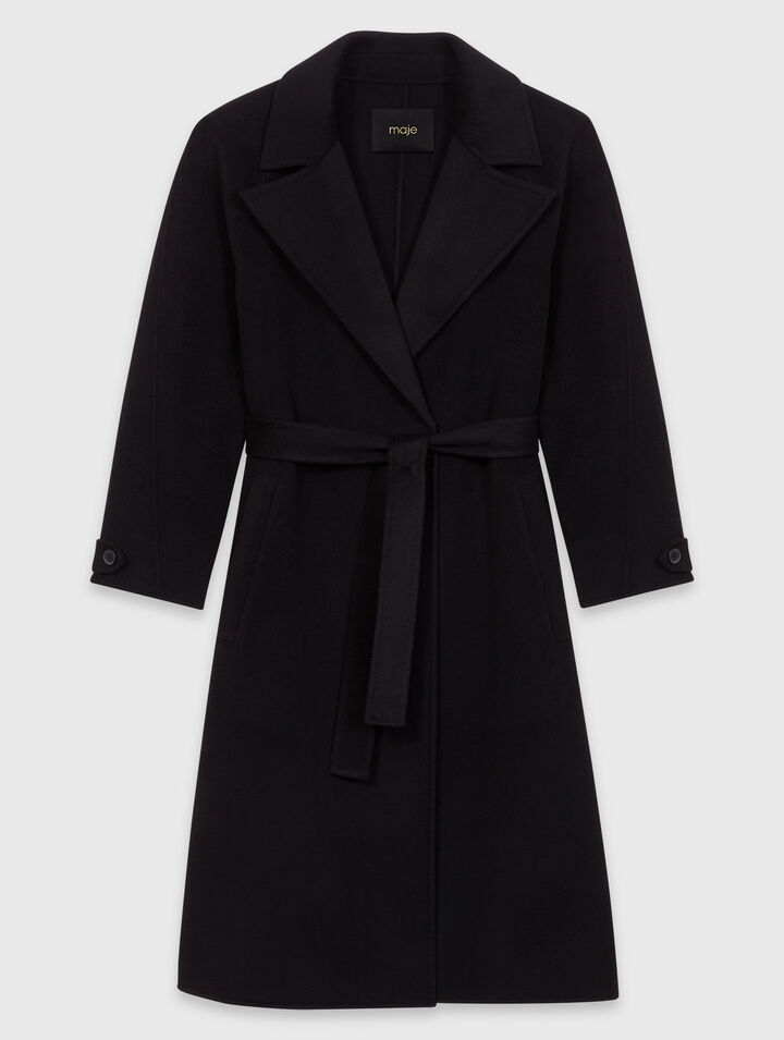 Cappotto double face medio lungo