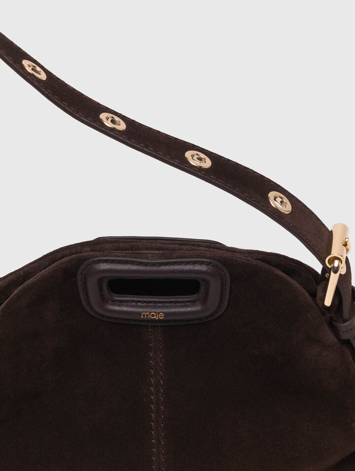 Borsa Miss M Mini  in pelle scamosciata