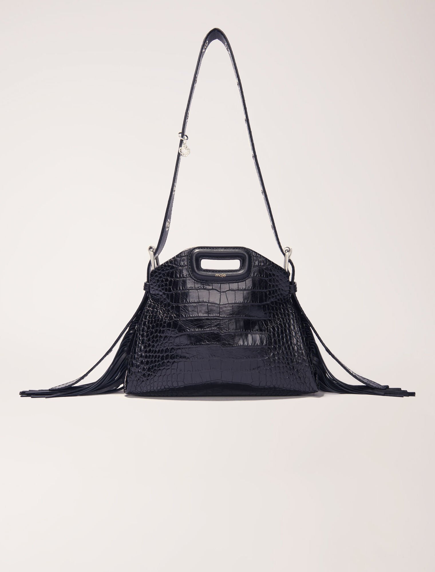 Borsa Miss M Mini in pelle goffrata