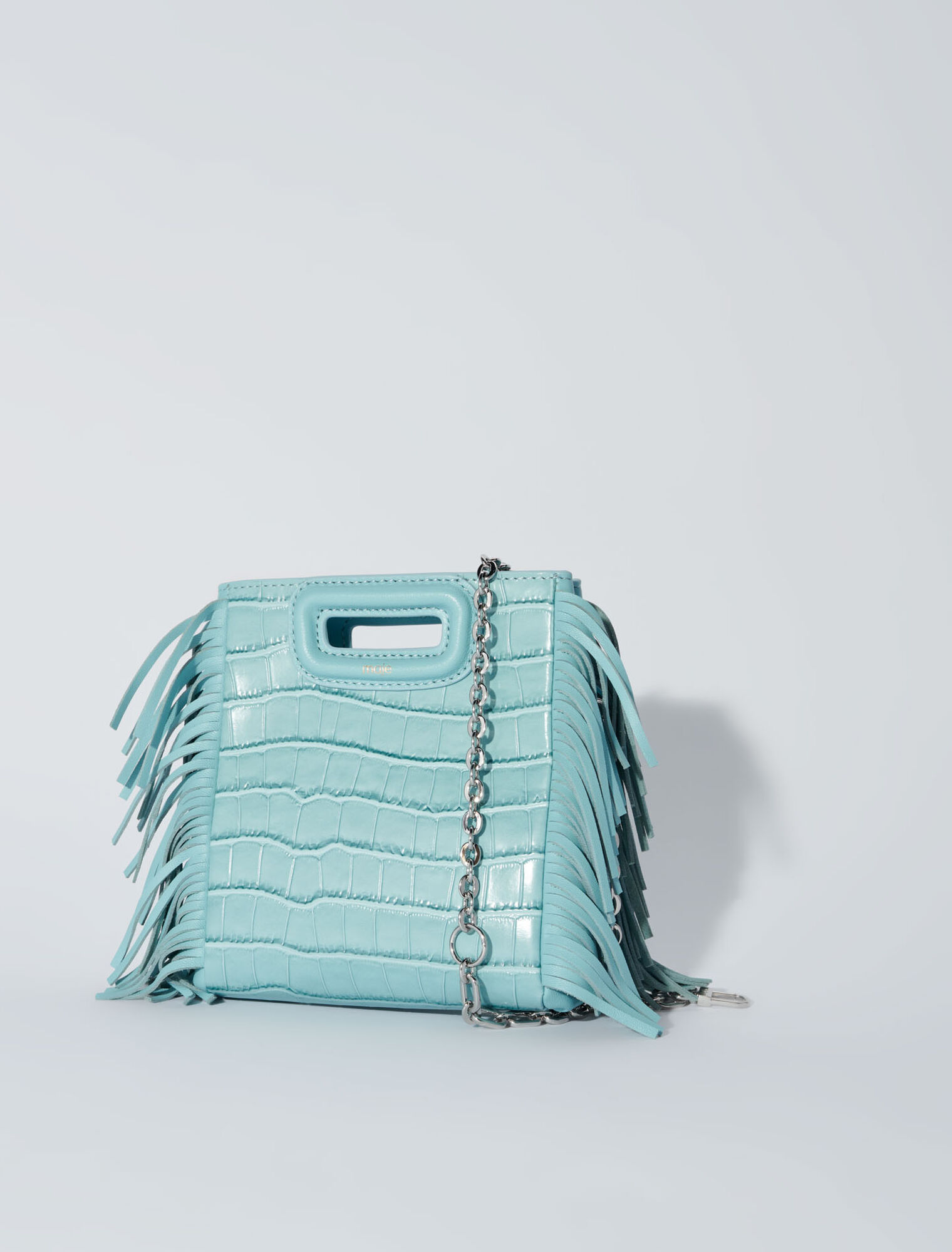 Borsa M Mini in pelle di coccodrillo