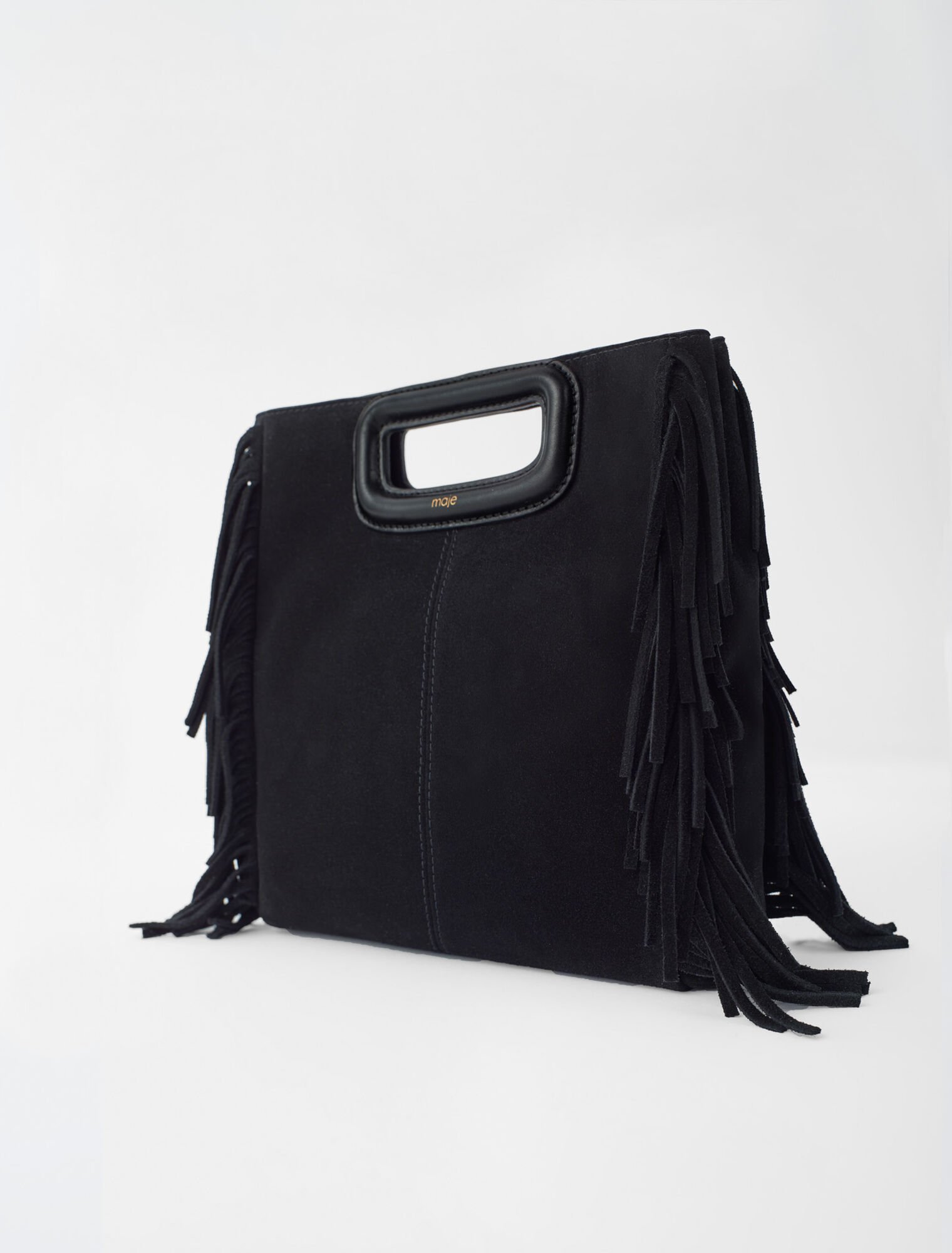 Borsa M in pelle scamosciata