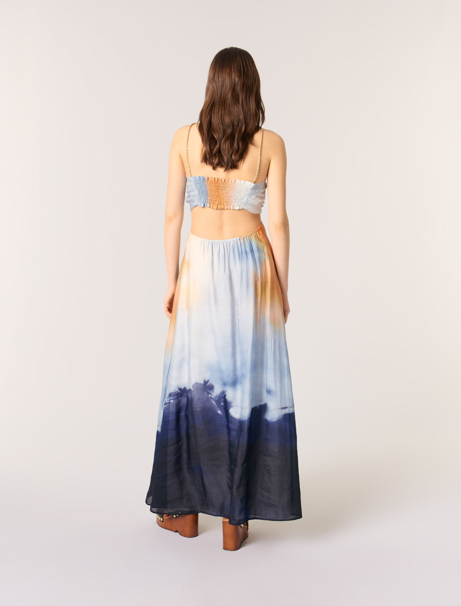 Abito lungo tie & dye