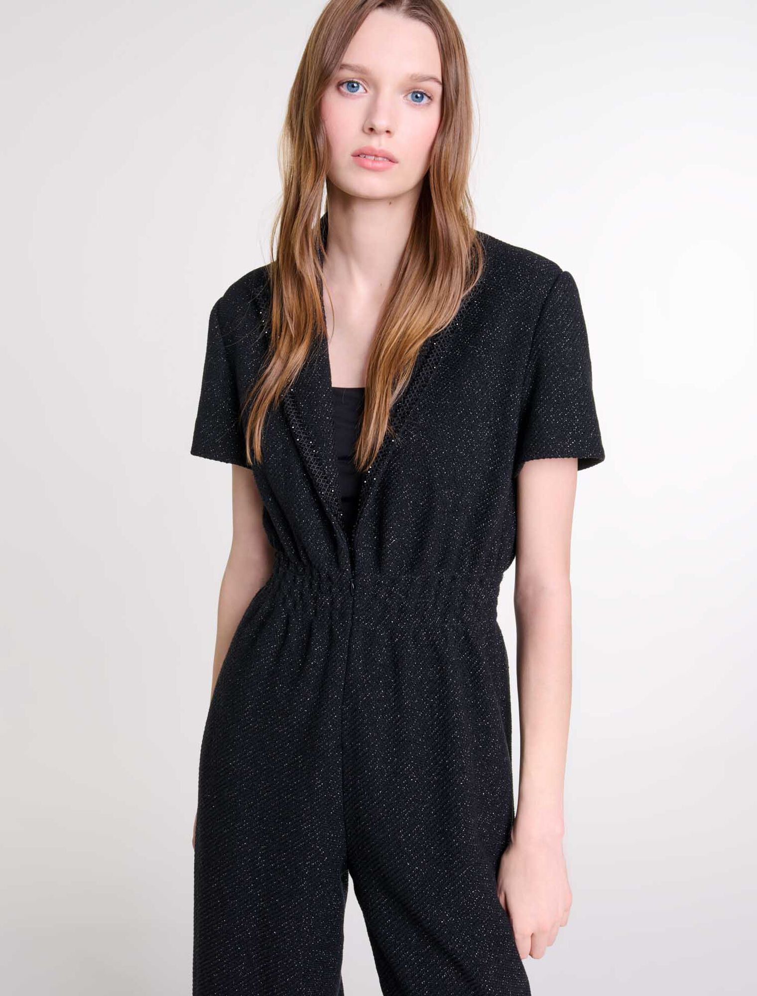 Tuta jumpsuit in tweed