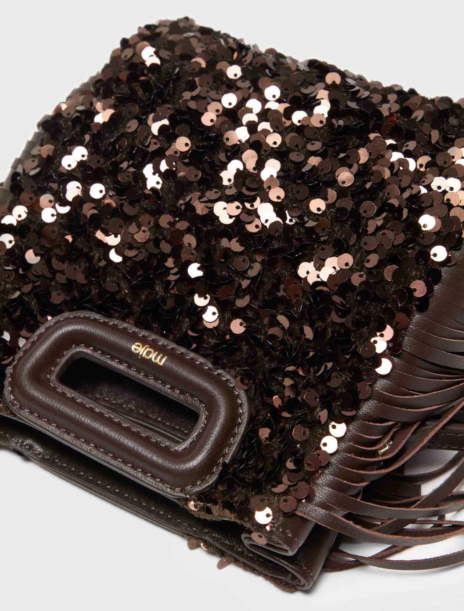 Mini-bag M con lustrini