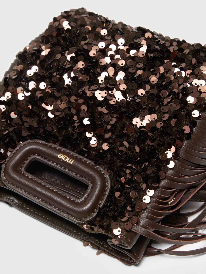 Mini-bag M con lustrini