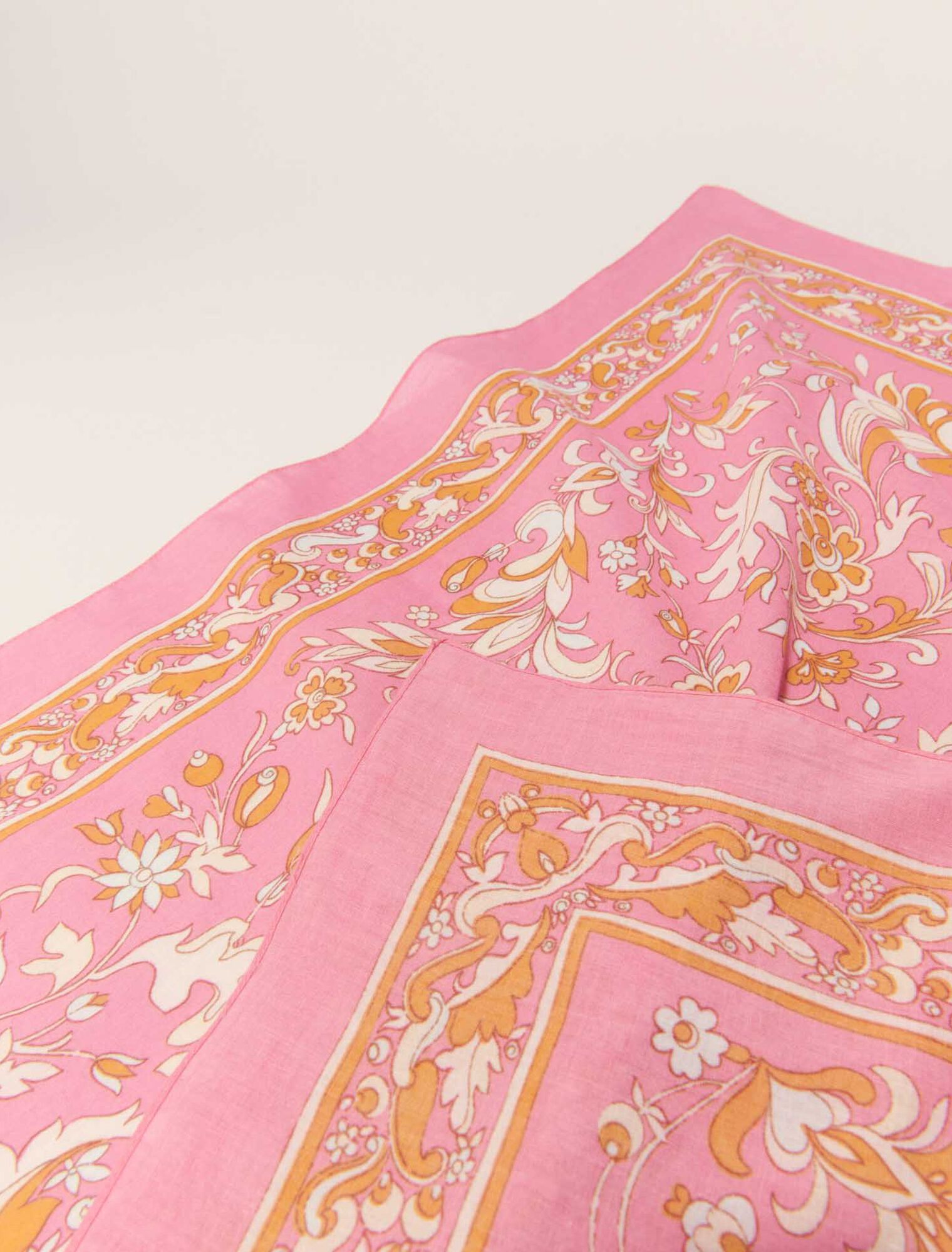 Foulard 65 x 65 stampa a fiori