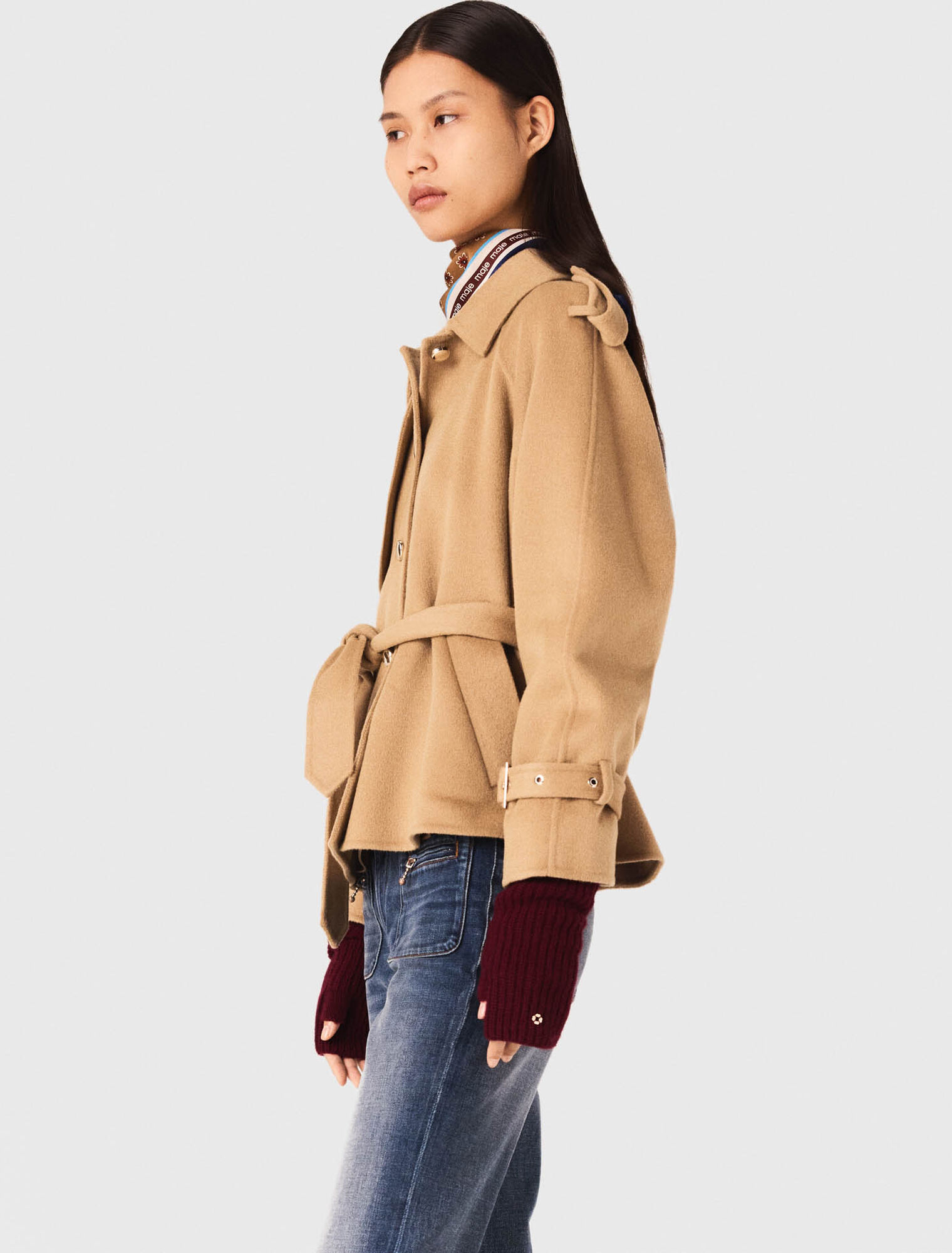 Cappotto corto double face