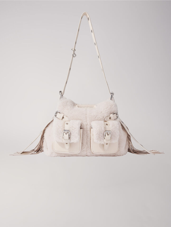 Miss M Mini con tasca eco pelliccia