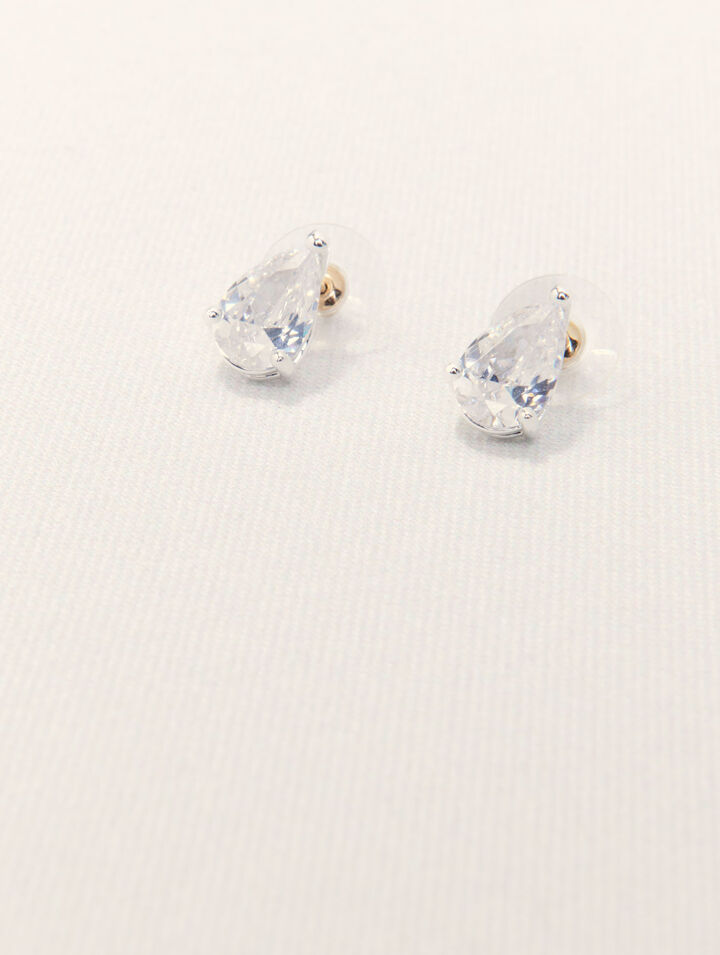 Orecchini piccoli con strass