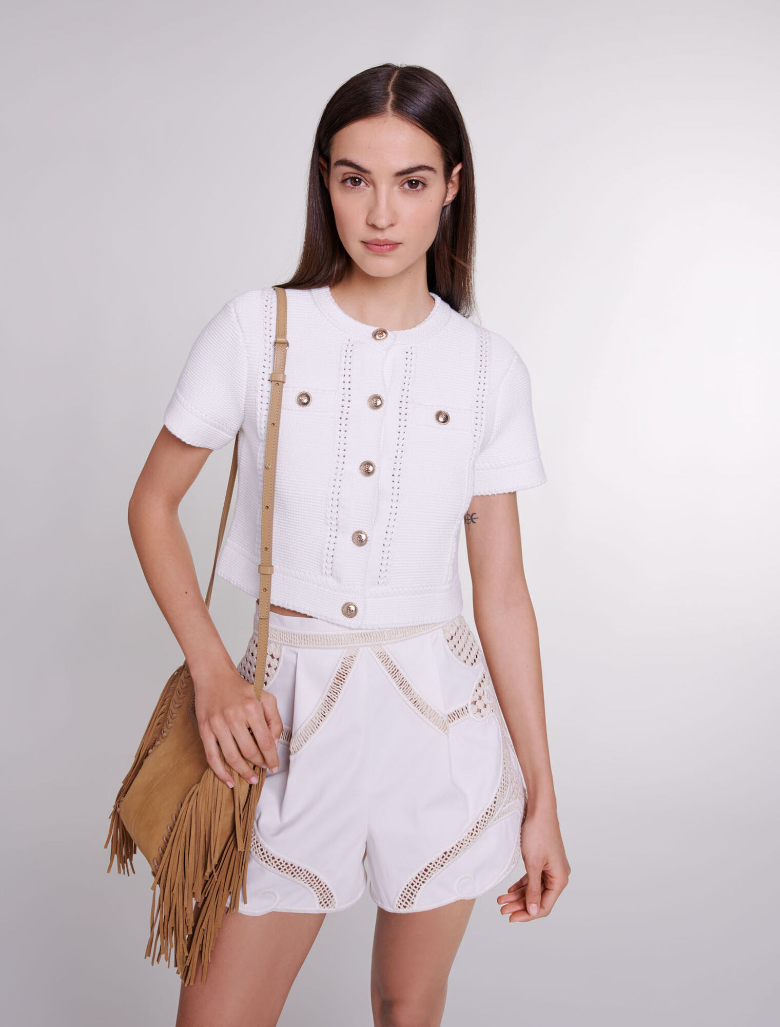 Shorts in crochet
