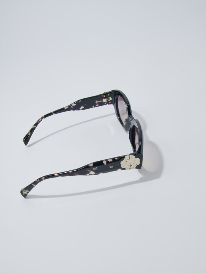 Occhiali tondi in acetato