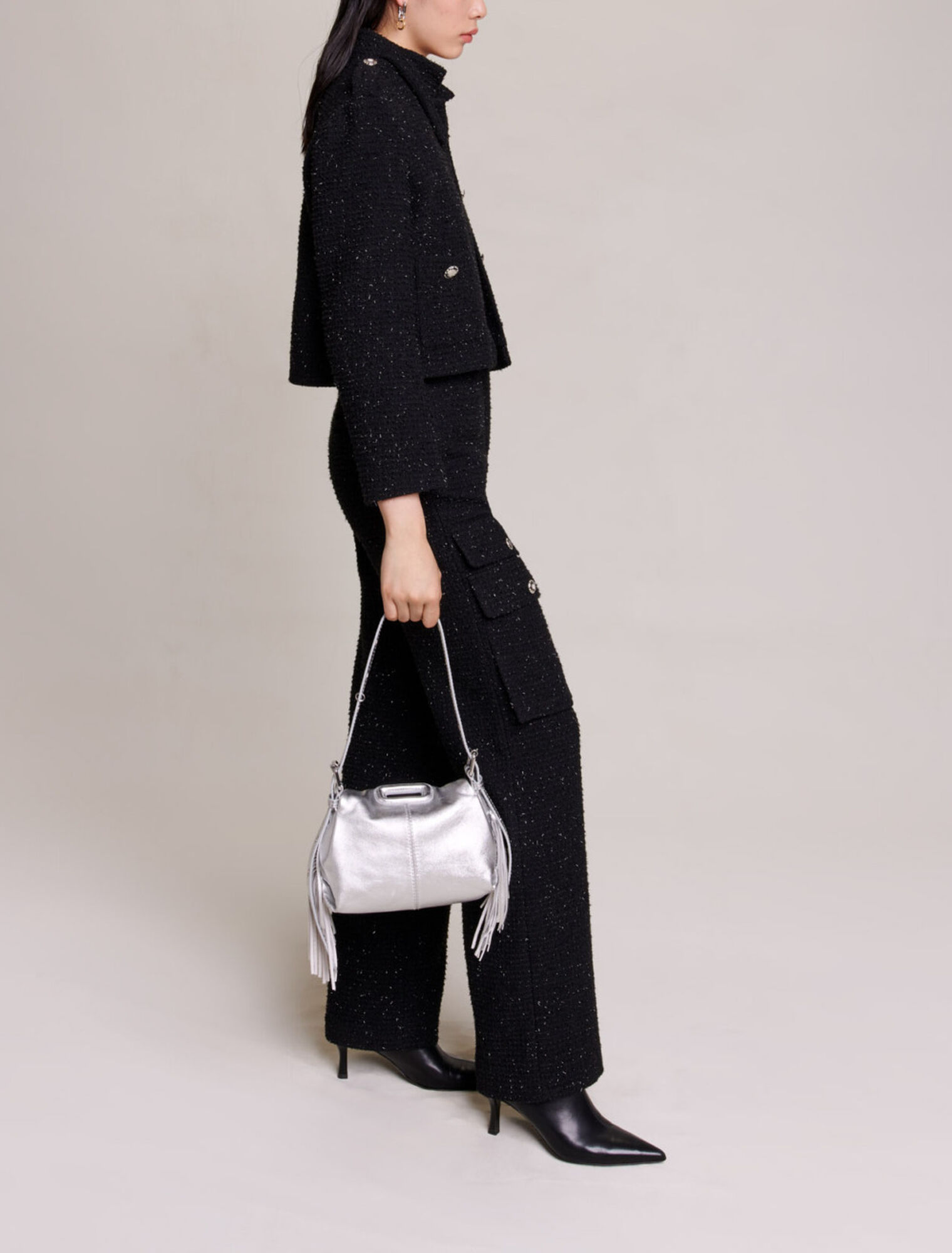 Pantaloni in tweed