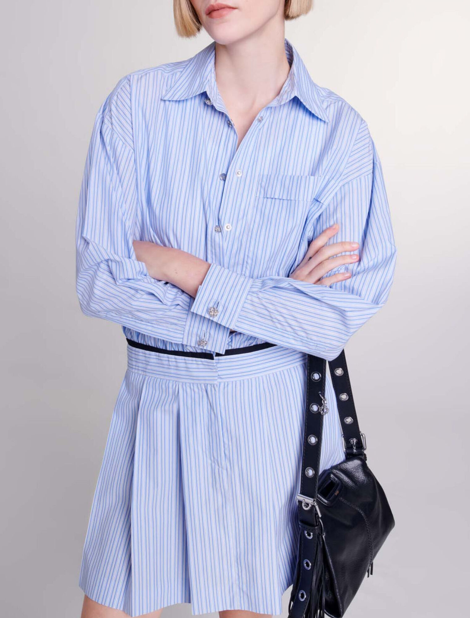 Abito a camicia corto