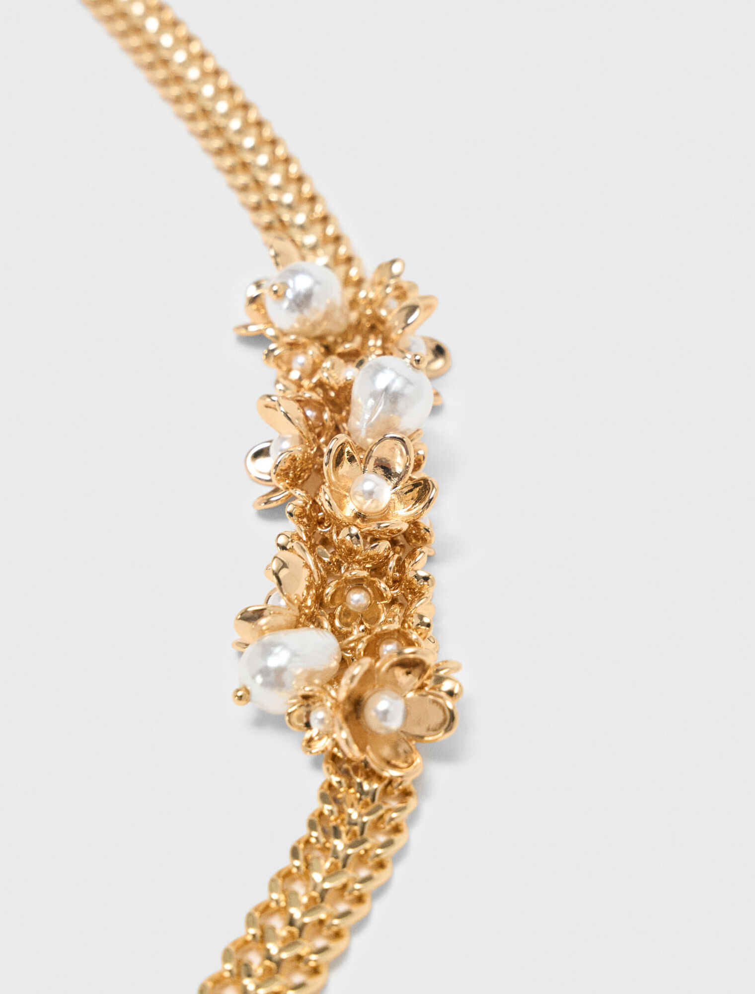Collana asimmetrica catena larga