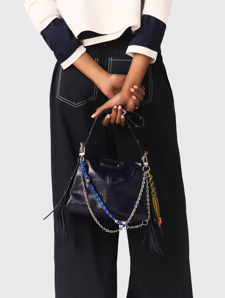 Pantaloni cotone e cintura in pelle