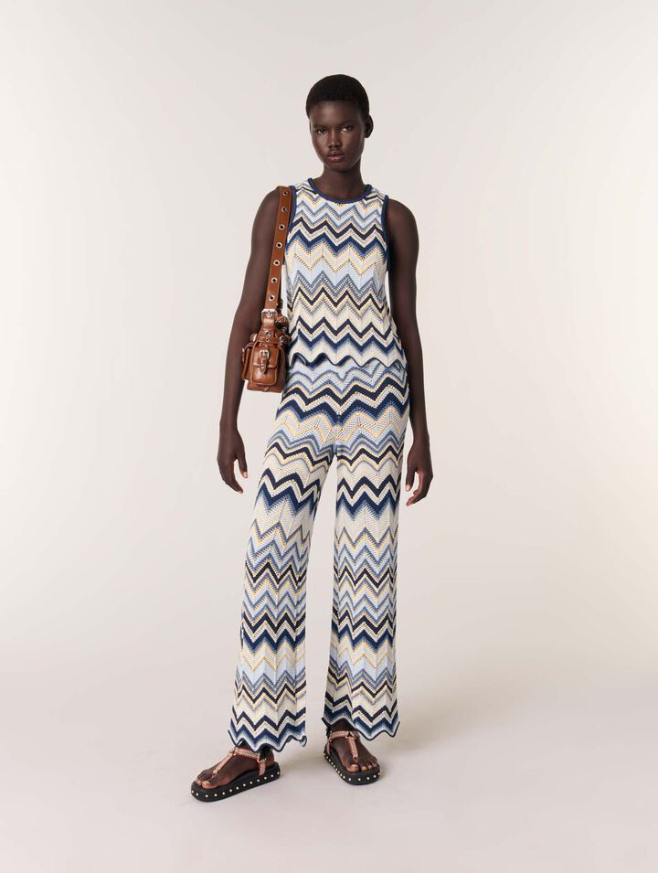 Pantaloni in crochet