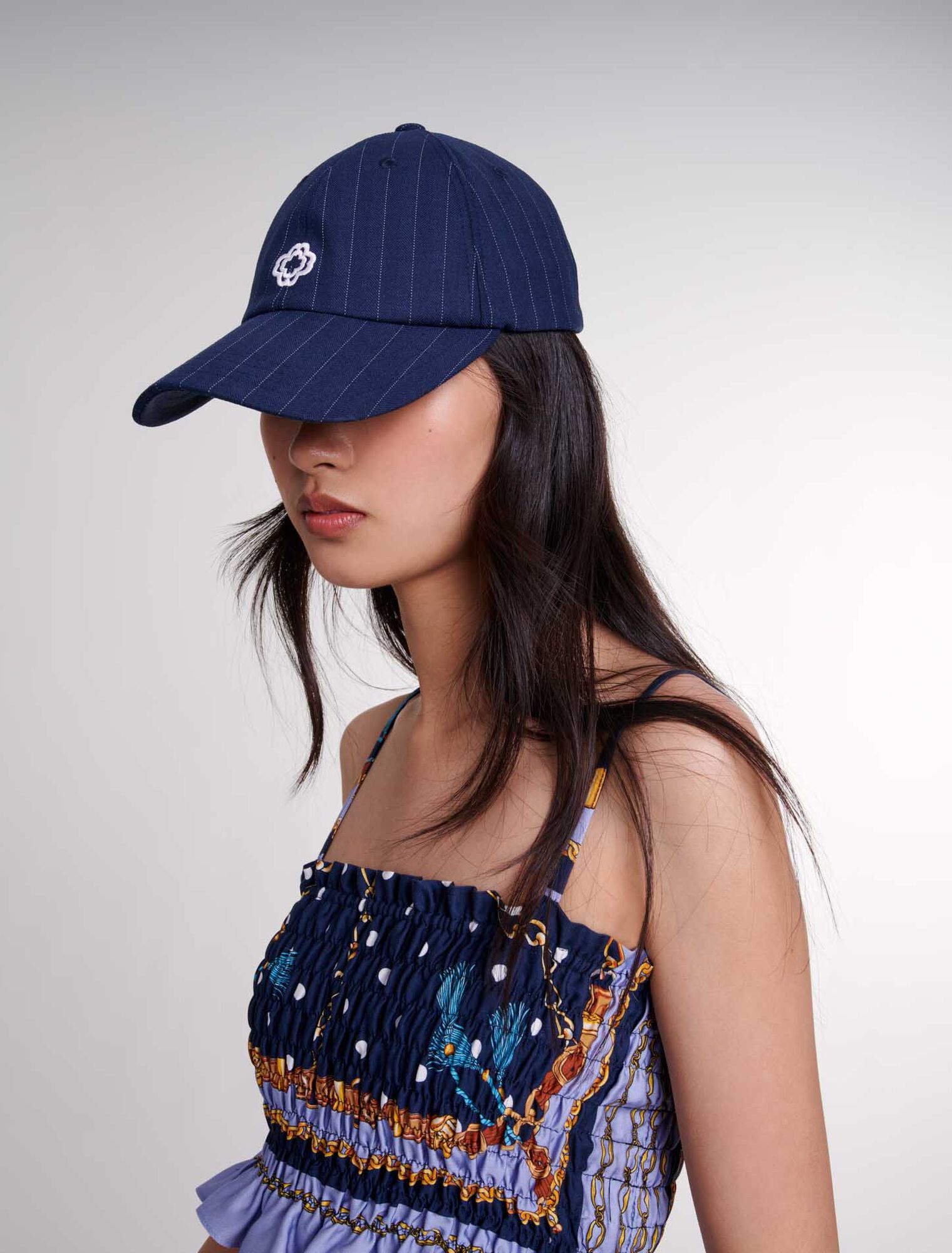 Cappellino a righe