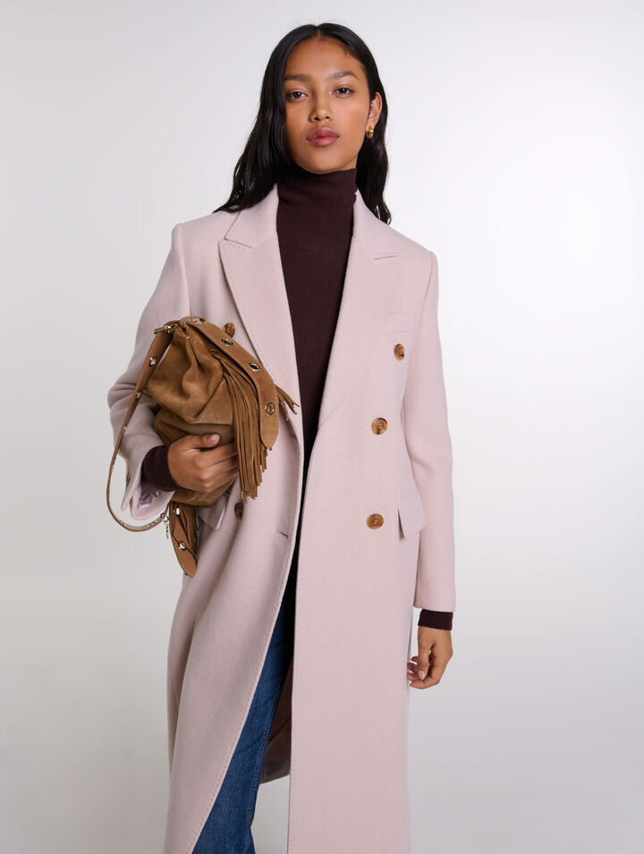 Cappotto lungo con fodera