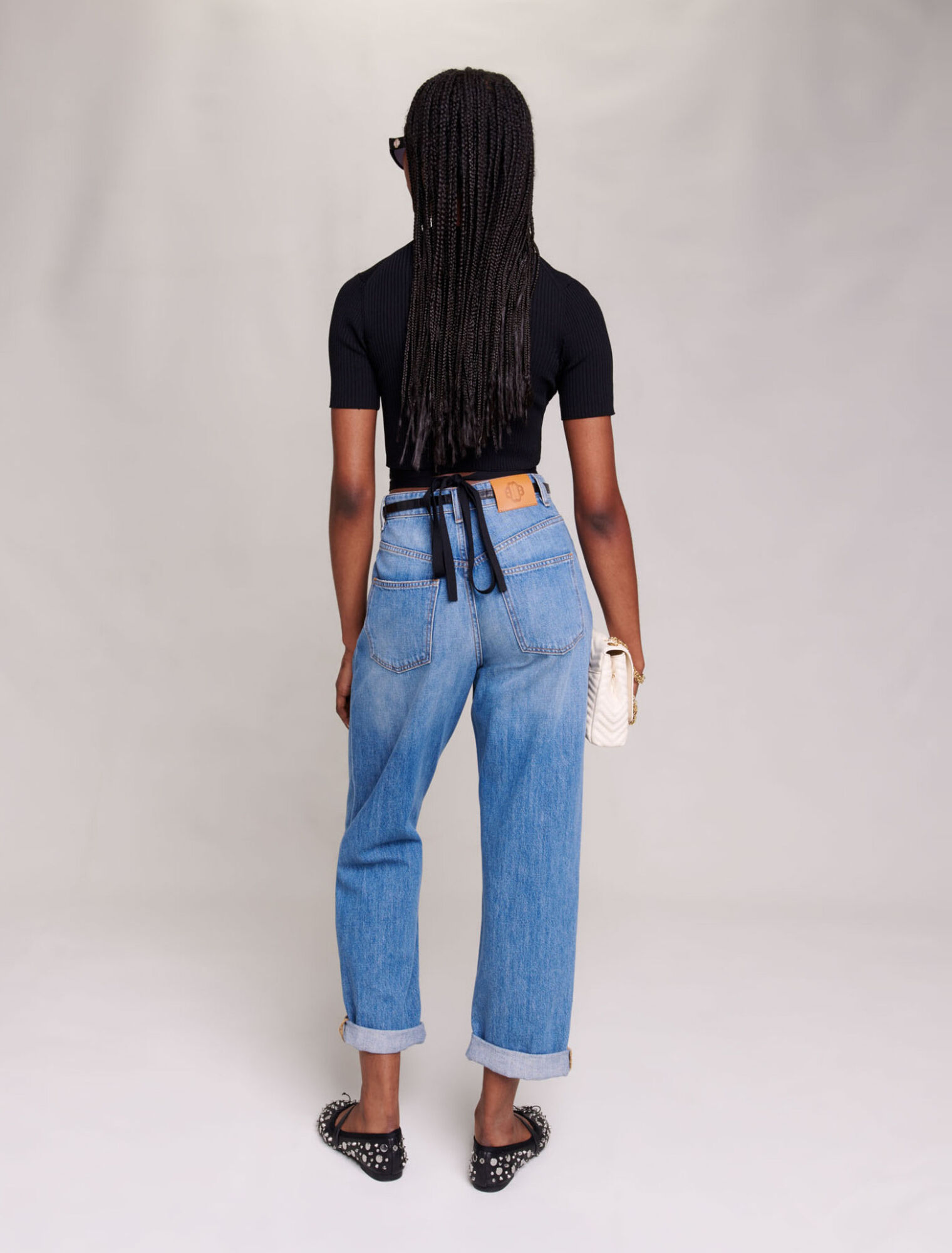 Crop top incrociato