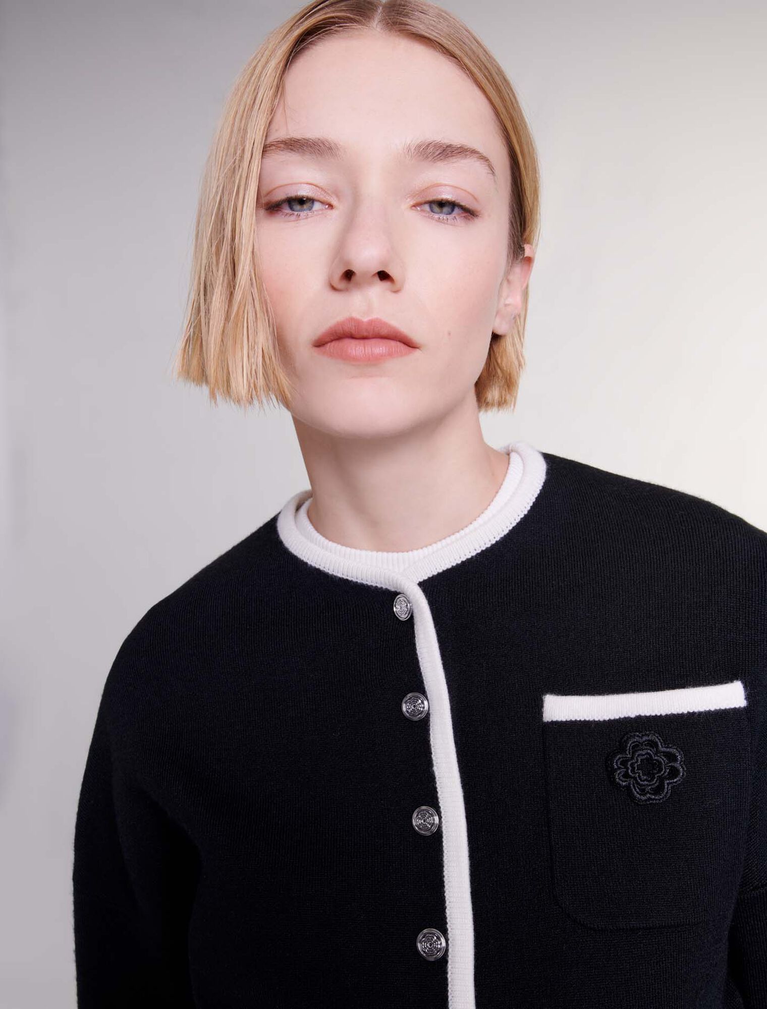 Cardigan in maglia