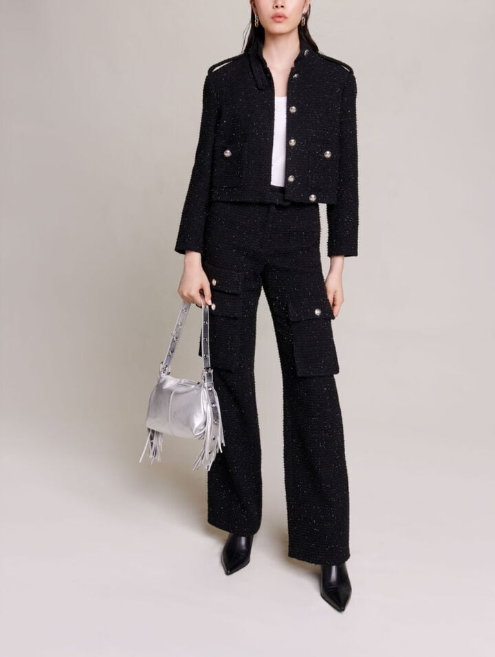 Pantaloni in tweed