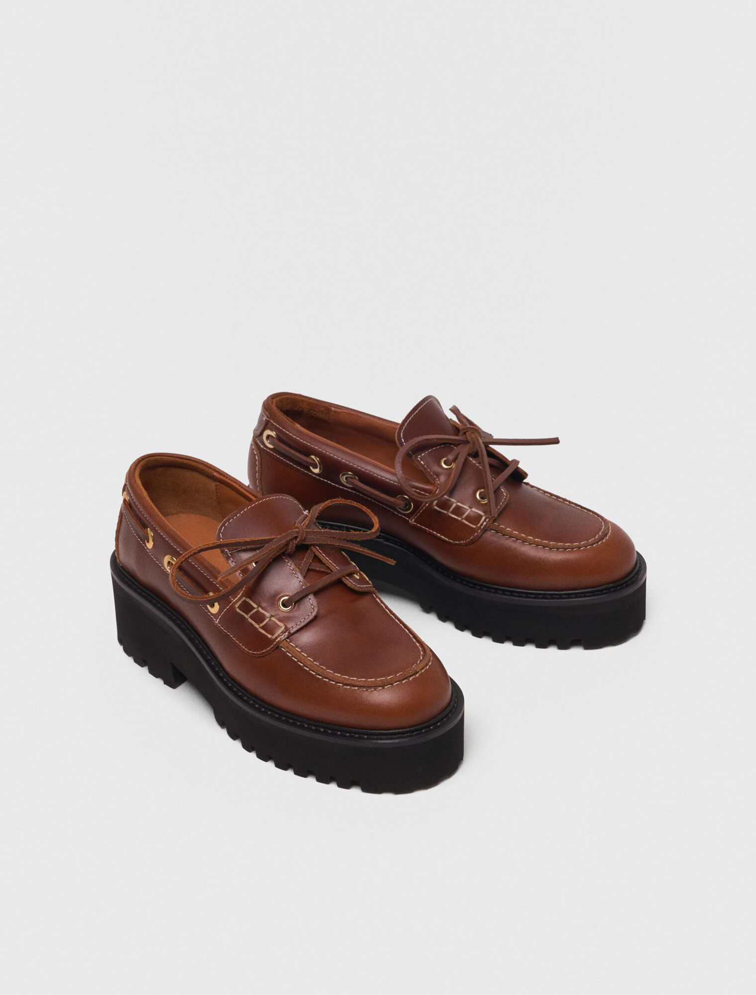 Mocassino da barca suola chunky