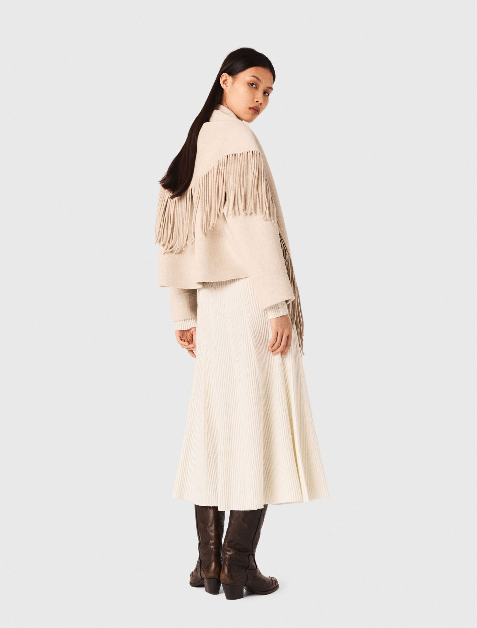 Cappotto corto in lana