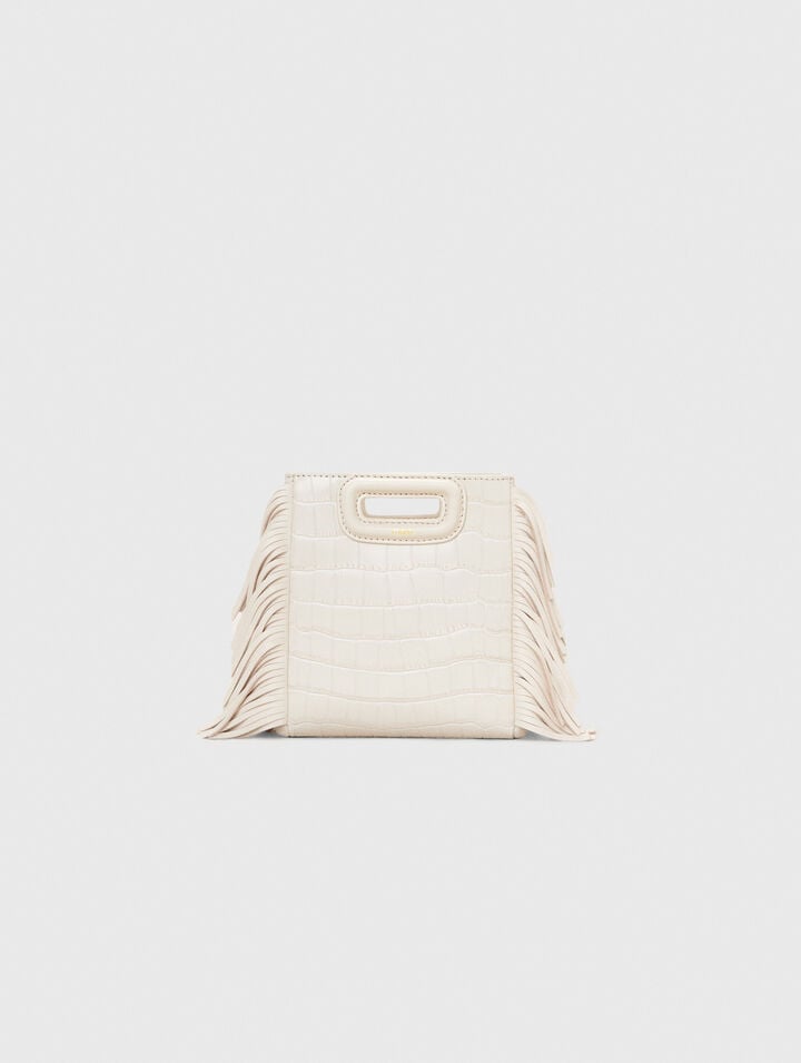 Borsa M Mini in pelle di coccodrillo